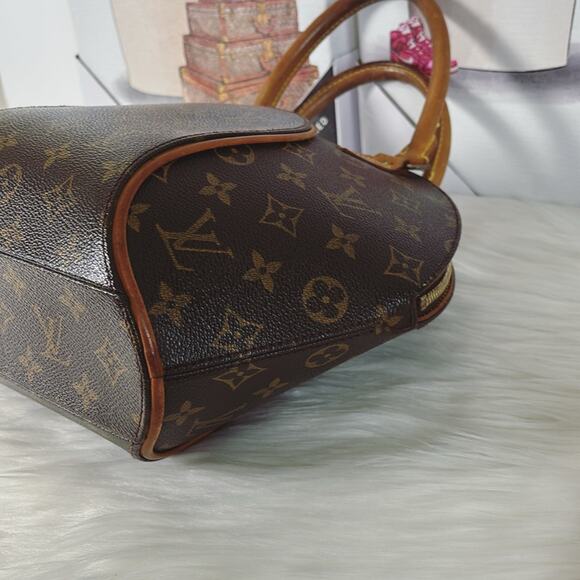 AUTHENTIC LOUIS VUITTON ELLIPSE PM HANDBAG MONOGRAM TH0033 - Picture 8 of 13